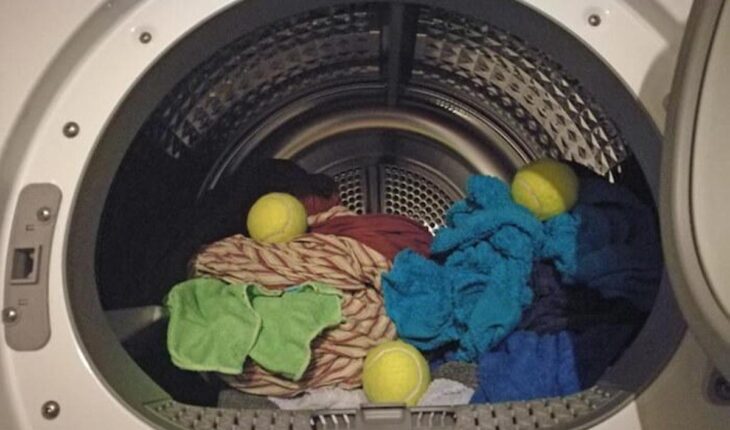 Mit diesem einfachen Trick wird dein Wäschetrockner doppelt so schnell fertig