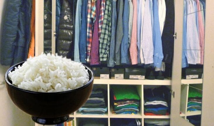 Zet een kommetje rijst in je kleerkast en dit is wat er gebeurt!