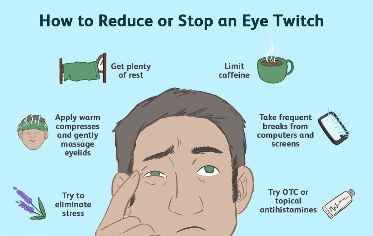 how to reduce eye twitching
